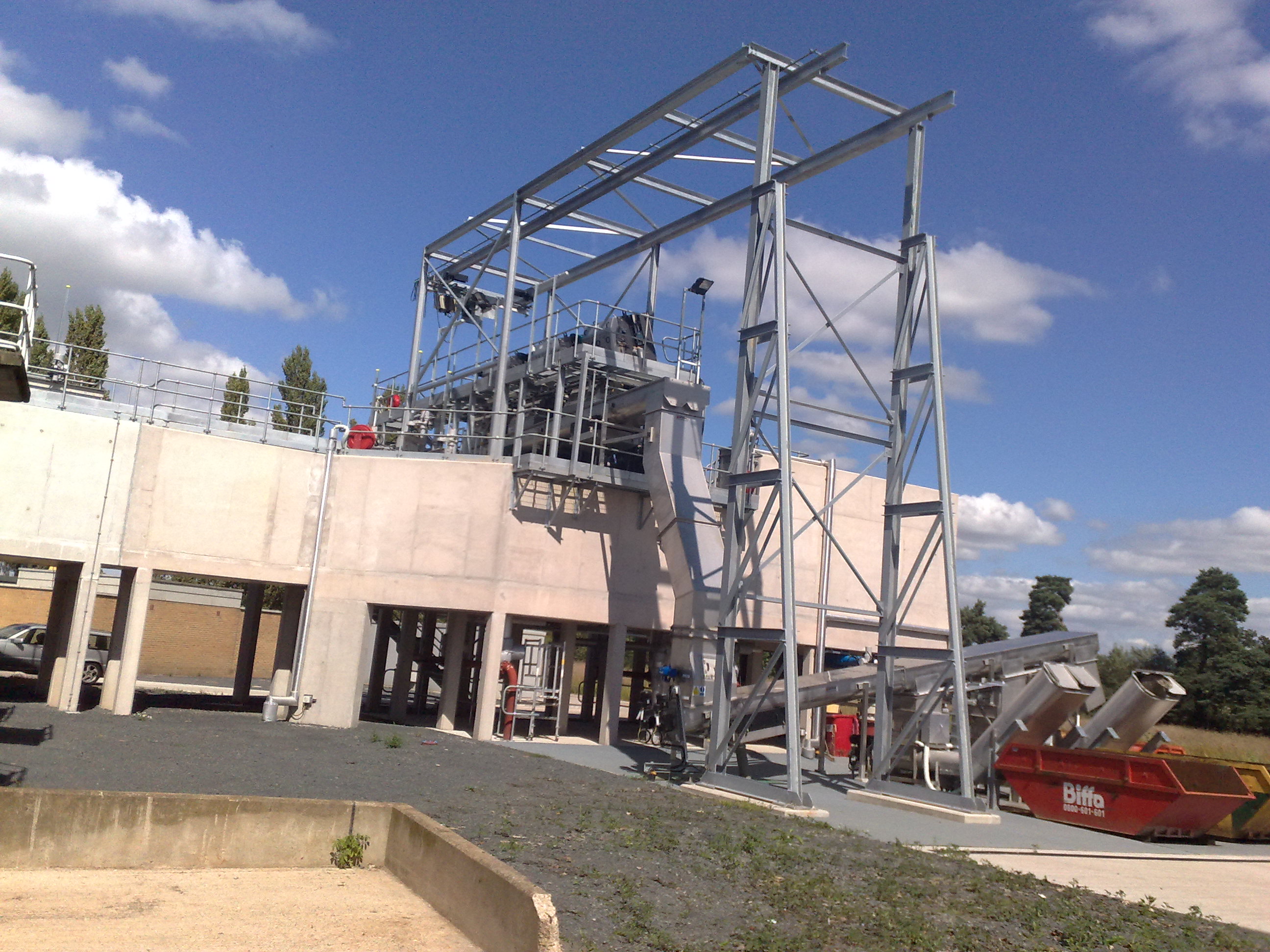 High Level Free Standing Gantry and Monorail